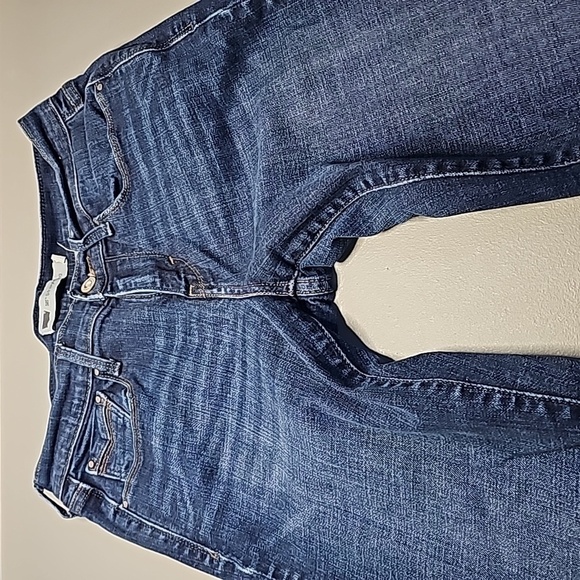 Levis 505 vintage 27x31 dark wash straight leg jeans - Picture 5 of 8